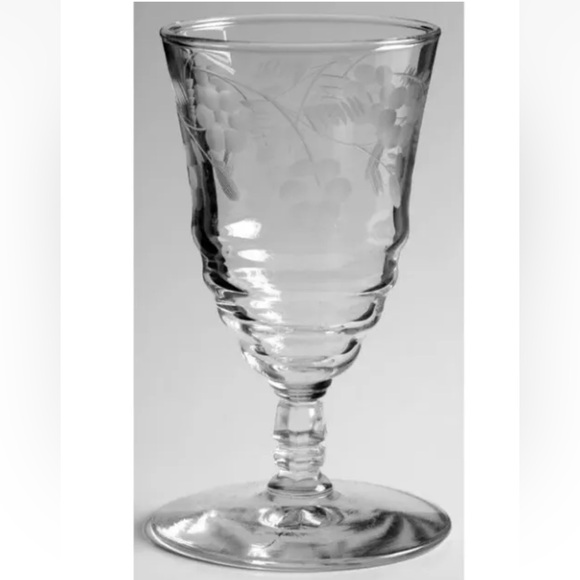 SET Of 6 (3005-4) by ROCK SHARPE Vintage Juice Glasses - Picture 2 of 5
